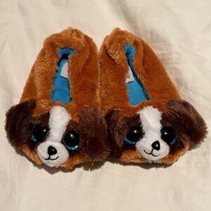 💛 🎉HP🎉 Beanie Boo Duke Slippers Small